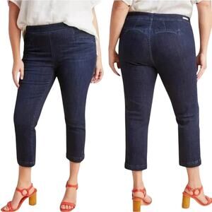 Pilcro and The Letterpress High Rise Denim Capri Leggings 28